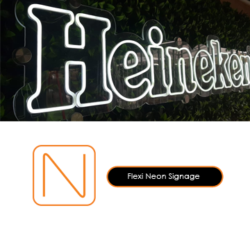 Channel Letter Signage - Flexi Neon Signage